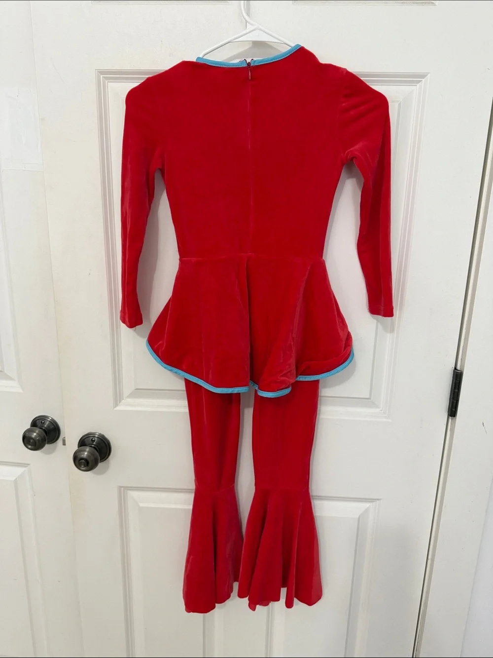 Dr. Seuss Thing 1 Red Kids Costume size small 4-6 Jumpsuit size small